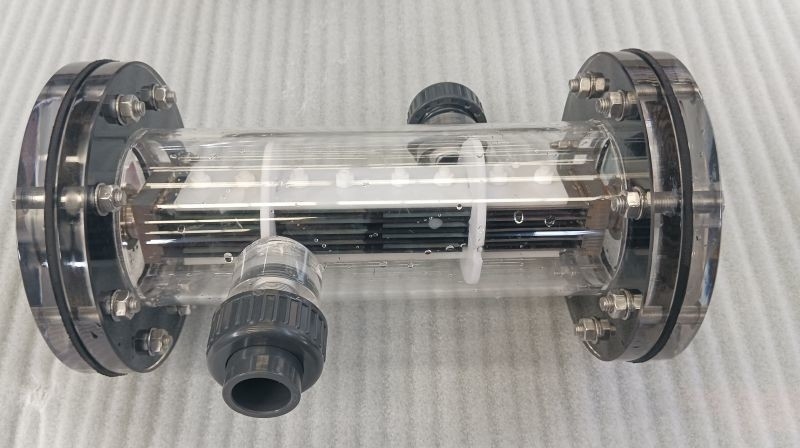 50g/h Horizontal Titanium Electrolytic cell