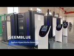 Gerador do hypochlorite de sódio da eletrólise da água salgada para a estação de tratamento de água